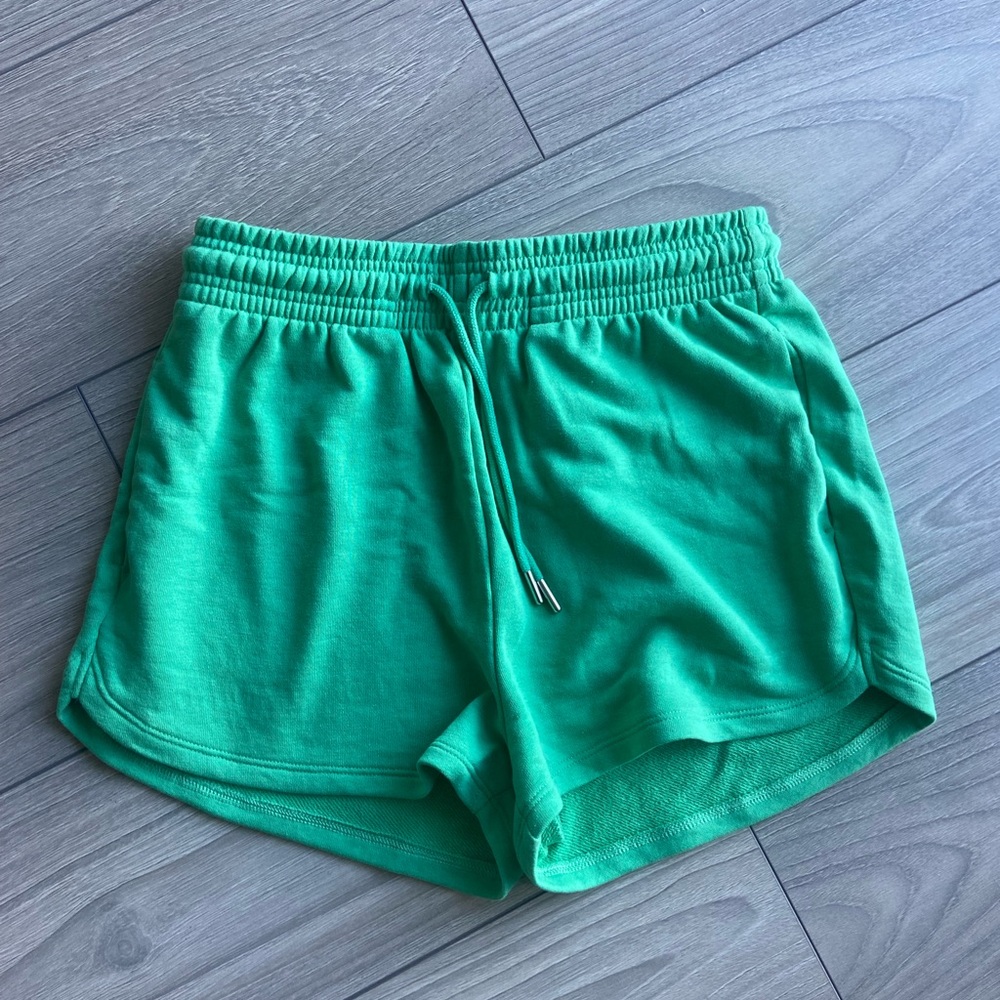 H&M Green Sweatshorts